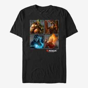 Queens Magic: The Gathering - Character Four Up Unisex T-Shirt Black