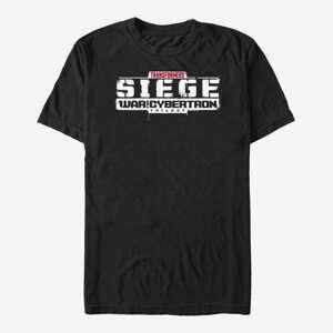 Queens Hasbro Vault Transformers - Siege Cybertron Logo Unisex T-Shirt Black