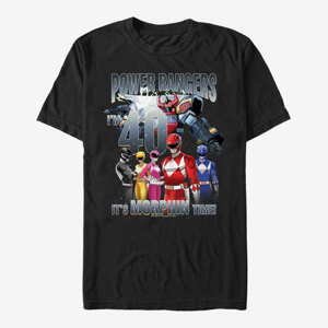 Queens Hasbro Vault Power Rangers - I'm 40 It's Morphin Time Unisex T-Shirt Black