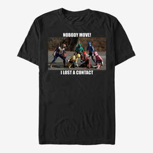 Queens Hasbro Vault Power Rangers - Ranger Contact Lens Unisex T-Shirt Black