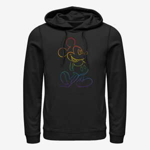 Queens Disney Classics Mickey Mouse - Big Pride Unisex Hoodie Black