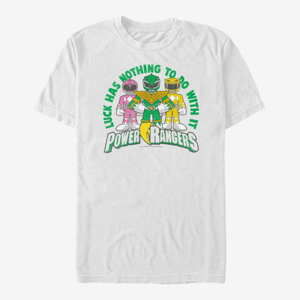 Queens Hasbro Vault Power Rangers - Lucky Rangers Unisex T-Shirt White