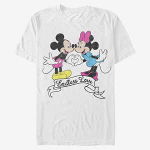 Queens Disney Classics Mickey Classic - ENDLESS LOVE Unisex T-Shirt White