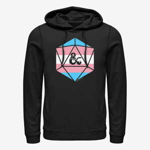 Queens Dungeons & Dragons - Trans Ampersand Unisex Hoodie Black