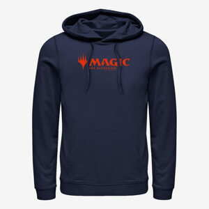 Queens Magic: The Gathering - Magic Logo Unisex Hoodie Navy Blue