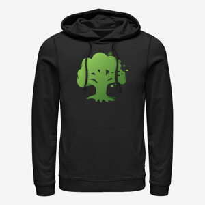 Queens Magic: The Gathering - Green Mana Symbol Unisex Hoodie Black