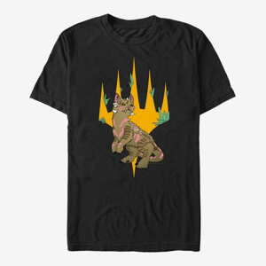 Queens Magic: The Gathering - Striped Creature Unisex T-Shirt Black