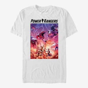 Queens Hasbro Vault Power Rangers - Mech Poster Unisex T-Shirt White