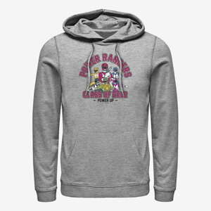 Queens Hasbro Vault Power Rangers - Power Grad Twenty Two Unisex Hoodie Heather Grey