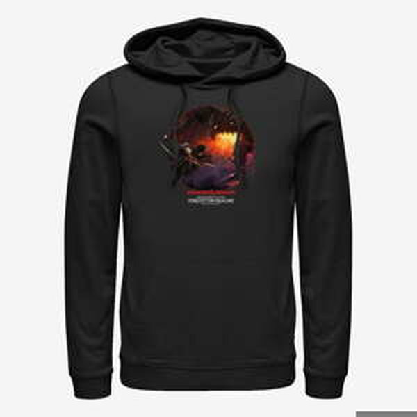 Queens Magic: The Gathering - Drizzt Fight Unisex Hoodie Black