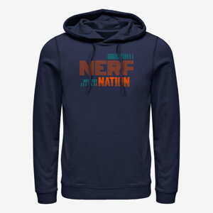 Queens Hasbro Vault Nerf - Abstracted Construct Unisex Hoodie Navy Blue