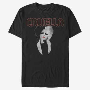 Queens Disney Classics DNCA - CRUELLA ROCK T Unisex T-Shirt Black