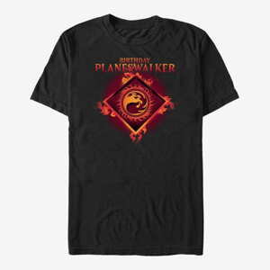 Queens Magic: The Gathering - Fire Planeswalker Birthday Unisex T-Shirt Black