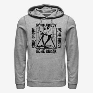 Queens Disney Classics Nightmare Before Christmas - Bone Daddy Unisex Hoodie Heather Grey