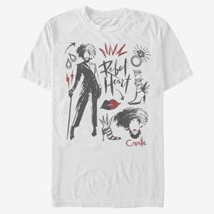 Queens Disney Classics DNCA - CRUELLA FASHION SKETCHES Unisex T-Shirt White