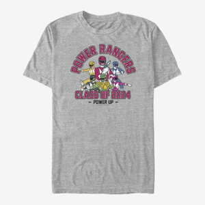 Queens Hasbro Vault Power Rangers - Power Grad Twenty Four Unisex T-Shirt Heather Grey