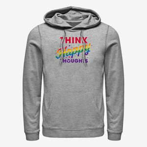 Queens Disney Classics Peter Pan - Happy Thoughts Unisex Hoodie Heather Grey