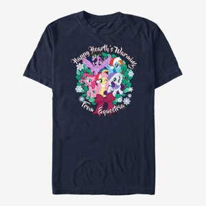 Queens Hasbro Vault My Little Pony - Happy Hearth's Warming Unisex T-Shirt Navy Blue