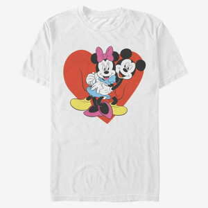 Queens Disney Classics Mickey Classic - BE MINE Unisex T-Shirt White