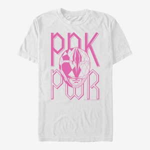 Queens Hasbro Vault Power Rangers - PNK PWR Unisex T-Shirt White