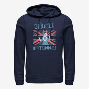 Queens Disney Classics DNCA - Cruell Britannia Unisex Hoodie Navy Blue