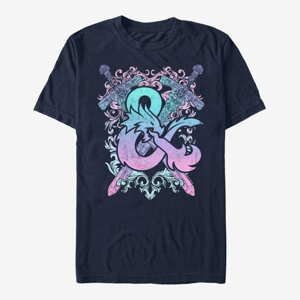 Queens Dungeons & Dragons - Pastel Playable Unisex T-Shirt Navy Blue