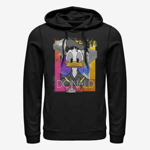 Queens Disney Classics Mickey Classic - Eighties Duck Unisex Hoodie Black