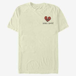 Queens Disney Classics DNCA - REBEL HEART Unisex T-Shirt Natural
