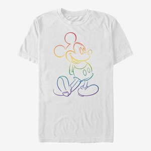 Queens Disney Classics Mickey Mouse - Big Pride Unisex T-Shirt White