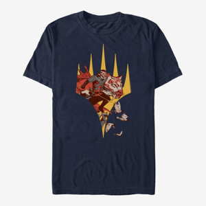 Queens Magic: The Gathering - Lukka Badge Unisex T-Shirt Navy Blue