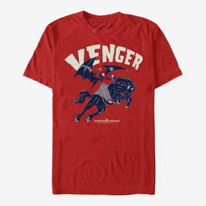 Queens Dungeons & Dragons - Venger Rides Unisex T-Shirt Red