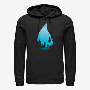 Queens Magic: The Gathering - Blue Mana Symbol Unisex Hoodie Black