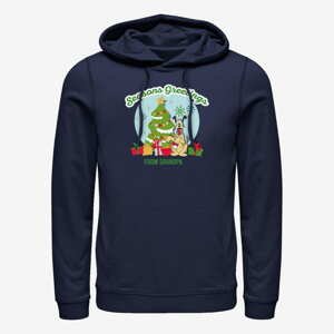 Queens Disney Classics Mickey Classic - Greetings From Grandpa Unisex Hoodie Navy Blue