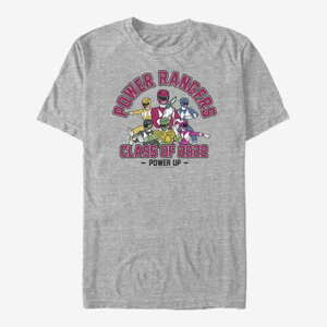 Queens Hasbro Vault Power Rangers - Power Grad Twenty Two Unisex T-Shirt Heather Grey