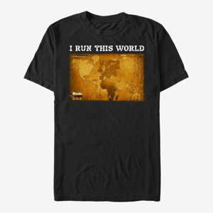 Queens Hasbro Risk - I RUN THIS WORLD Unisex T-Shirt Black