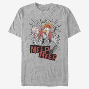 Queens Disney Classics Muppets - Beaker Meep Unisex T-Shirt Heather Grey