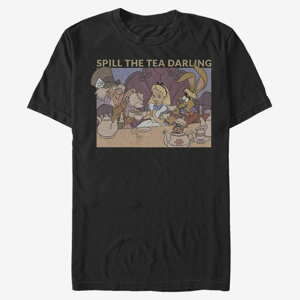 Queens Disney Classics Alice In Wonderland - Spill the Tea Unisex T-Shirt Black