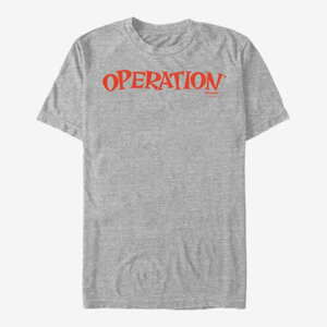 Queens Hasbro Operation - Operate Logo Unisex T-Shirt Heather Grey