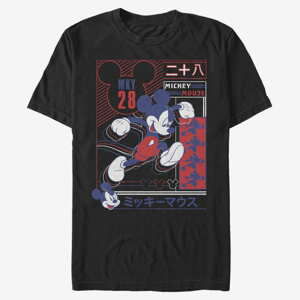 Queens Disney Classics Mickey Classic - Sporty Technical Mickey Unisex T-Shirt Black