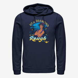 Queens Disney Classics Aladdin - Diamond In the Rough Unisex Hoodie Navy Blue