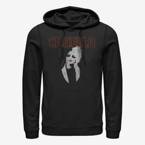 Queens Disney Classics DNCA - CRUELLA ROCK T Unisex Hoodie Black