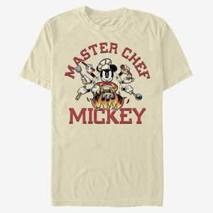 Queens Disney Classics Mickey Classic - Master Chef Unisex T-Shirt Natural