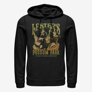 Queens Disney Classics A Goofy Movie - Lesters Possum Park Unisex Hoodie Black