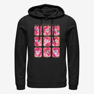 Queens Hasbro My Little Pony - Pinkie Pie Faces Unisex Hoodie Black