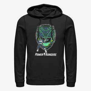 Queens Hasbro Vault Power Rangers - Black Ranger Hero Unisex Hoodie Black