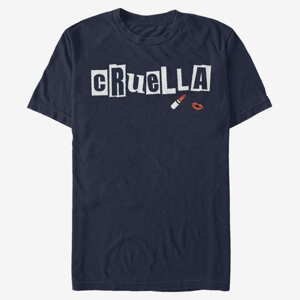 Queens Disney Classics DNCA - Cruella Name Unisex T-Shirt Navy Blue