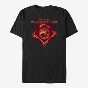 Queens Magic: The Gathering - Fire Planeswalker Birthday Unisex T-Shirt Black