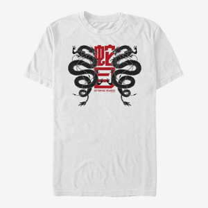 Queens Hasbro Vault Snake Eyes - Double Dragon Unisex T-Shirt White