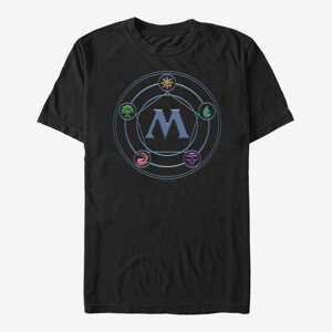 Queens Hasbro Magic: The Gathering - Stone Mana Pentagon Unisex T-Shirt Black