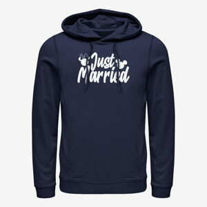 Queens Disney Classics Mickey & Friends - Married Mice Unisex Hoodie Navy Blue